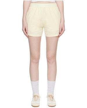 Rier Elastic Waist Shorts - White