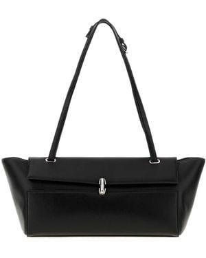 SAVETTE Twin Strap Shoulder Bag - Black