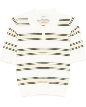 Reformation Campbell Polo Shirt - White