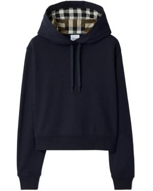 Burberry Short-Sleeved Sweatshirt - Blue