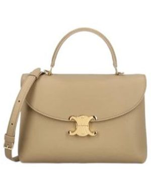 Celine Medium Nino Bag - Natural