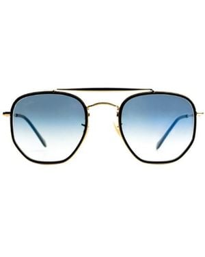 Ray-Ban Marshal Ii Hexagonal Frame Sunglasses - Blue