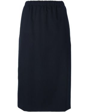 Comme des Garçons Elastic Waist Skirt - Blue