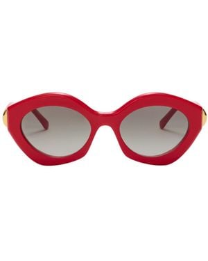 Loewe Coil Cateye Sunglasses - Pink
