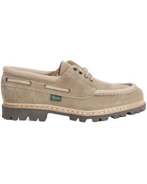 Paraboot Chimey Almond Toe Loafers - Grey
