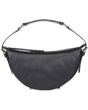 BY FAR Gib Zipped Shoulder Bag - Blue