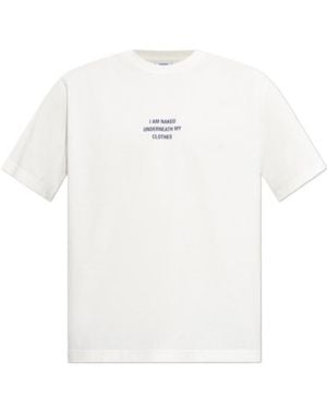 Vetements Slogan-Print T-Shirt - White
