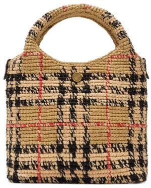 Burberry Mini Margate Tote - Metallic