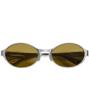 Bottega Veneta Dash Oval Sunglasses - Multicolour