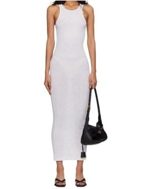 Entire studios Muscle Tank Midi Dress - White
