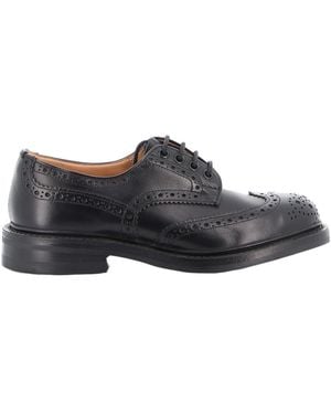 Tricker's Round-Headed Business Dress Shoes - Multicolour