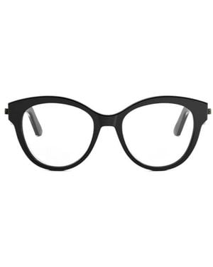 Dior Full-Rimmed Plano Lenses - White