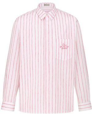 Dior And Hylton Nel Oversized Shirt - Pink