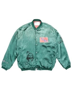 Paly Hollywood Long-Sleeve Casual Jacket - Green