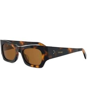 Celine Full Frame Sunglasses - White