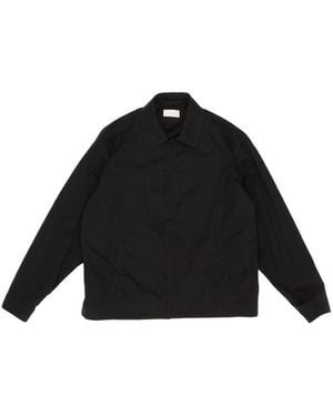 The Row Long-Sleeve Casual Jacket - Black