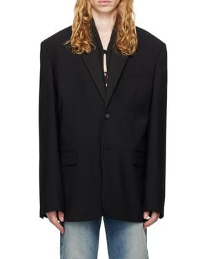 Y. Project Single-Breasted Blazer - Black