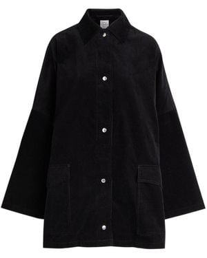 TOTEME Corduroy Jacket - Black