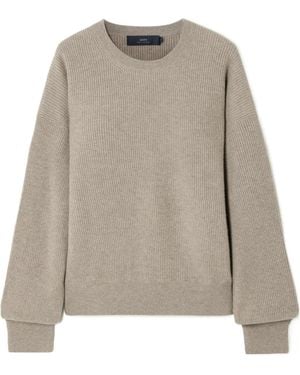 arch4 Ribbed Sweater - Natural