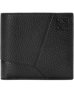 Loewe Puzzle Bifold Wallet - Black