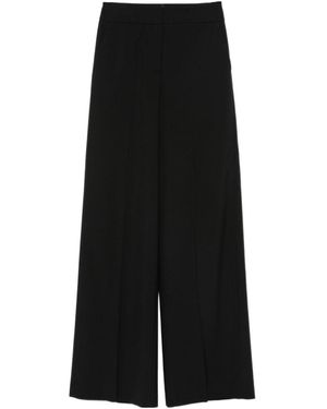 Peserico Pleat-Detail Trousers - Black