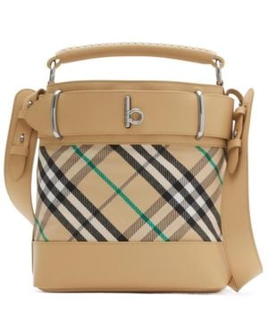 Burberry Small Rocking Horse Bucket Bag - Metallic