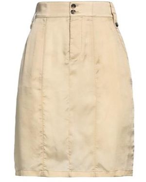 Saint Laurent A-Line Skirt - Natural