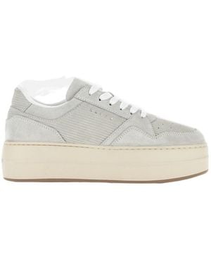 Hogan Skyscraper Lace-Up Sneakers - White