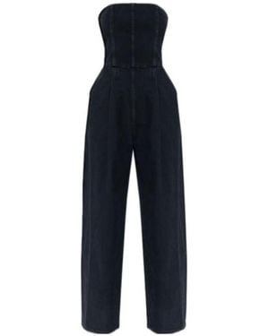 Agolde Strapless Jumpsuit - Blue