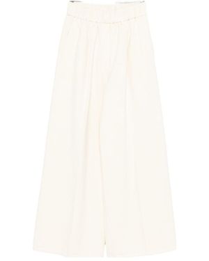 forte_forte Elasticated Trousers - White