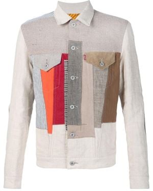 Junya Watanabe Long-Sleeved Casual Jacket - White