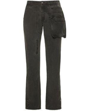 Jaded London Straight Jeans - Grey