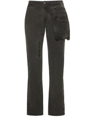 Jaded London Straight Jeans - Grey