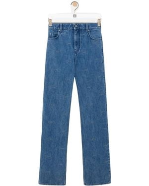 Loewe Belt Loop Jeans - Blue