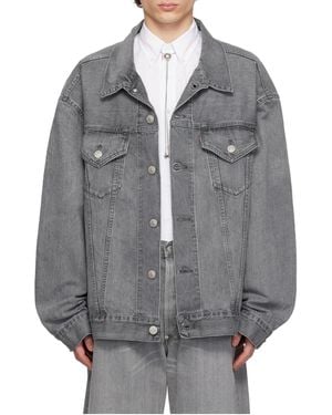 Junya Watanabe X Levi's Button-Up Denim Jacket - Grey