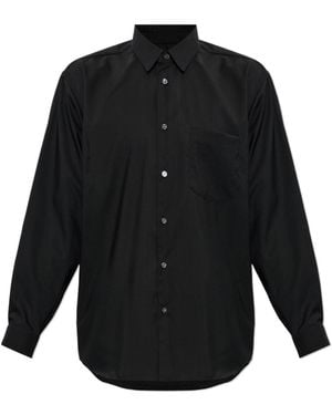 Comme des Garçons Comme Des Garçons Shirt Long-Sleeved Buttoned Shirt - Black