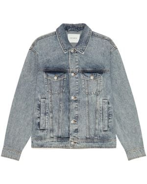 Les Deux Buttoned Flap-Pocket Jacket - Blue