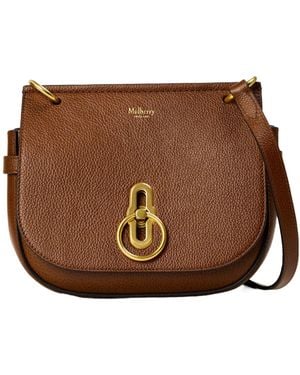 Mulberry Shoulder Crossbody Bag - Brown