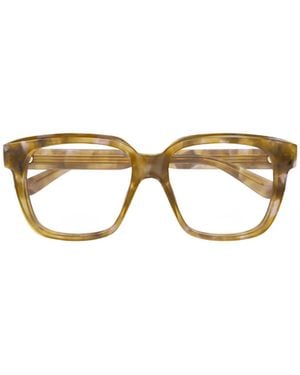 Chloé Chloé Eyewear Square Frame Glasses - Metallic