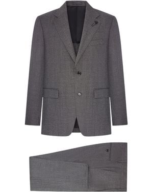 Lardini Long-Sleeved Suit - Gray