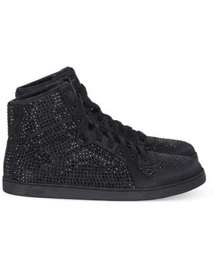 Gucci Strap-Up Casual Trainers - Black