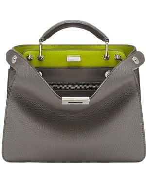 Fendi Peekaboo Iseeu Mini Messenger Bag - Green