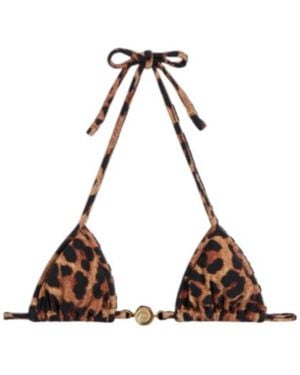 Reina Olga Splash Bikini Top - Natural