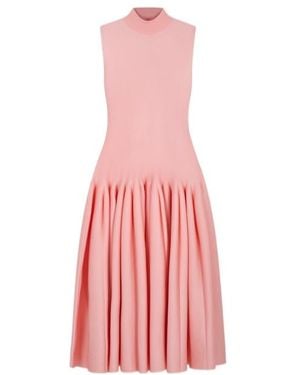 Alaïa Sleeveless Dress - Pink