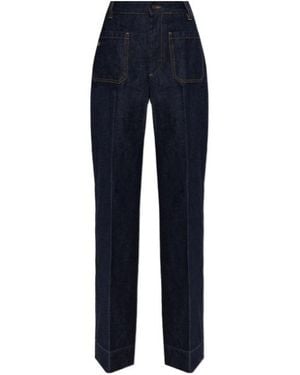 Victoria Beckham Alina Jeans - Blue