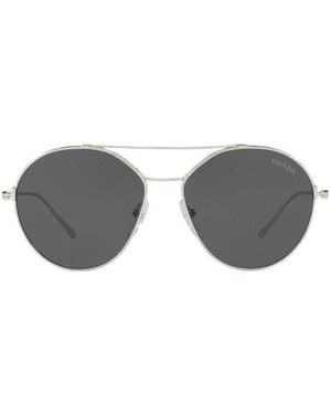 Prada Logo Sunglasses - White