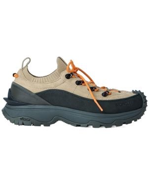 Moncler Trailgrip Lite3 Nubuck Suede Trainers - Blue