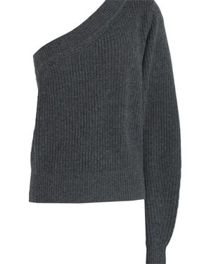 Isabel Marant Minimalist Solidcolor Knit Sweater - Gray