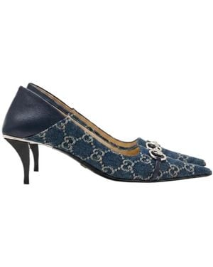 Gucci Vittoria Pump - Blue