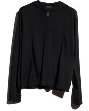 Gucci Soft Rayon Jersey Zip Jacket - Black